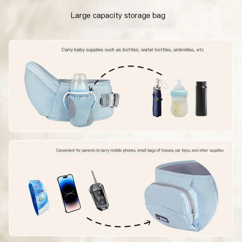 Multifunctional Baby Carrier, Baby Sling, Strap